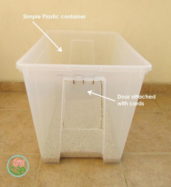 DIY cat litter box - Toma Creations